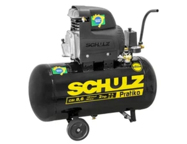 Compressor de Ar Pistão Pratiko 50L 8,6 Pés 2CV com Rodas 220V (2)