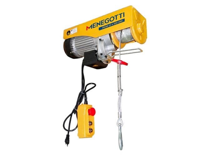Guincho de Coluna Cabo de Aço 5001000Kg 2000W 220V MENEGOTTI (1)